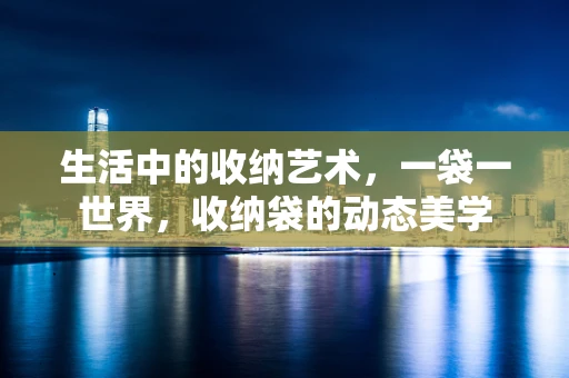 生活中的收纳艺术，一袋一世界，收纳袋的动态美学
