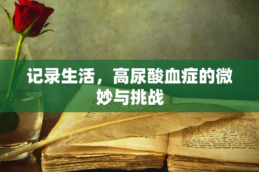 记录生活，高尿酸血症的微妙与挑战