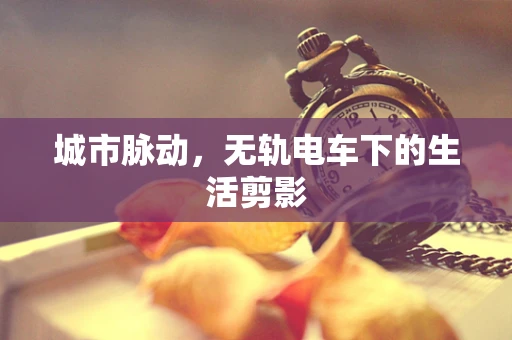 城市脉动，无轨电车下的生活剪影