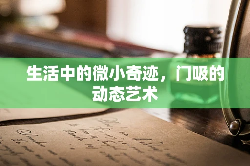 生活中的微小奇迹，门吸的动态艺术