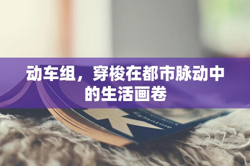 动车组，穿梭在都市脉动中的生活画卷