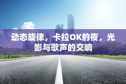 动态旋律，卡拉OK的夜，光影与歌声的交响