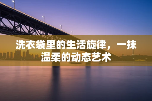 洗衣袋里的生活旋律，一抹温柔的动态艺术