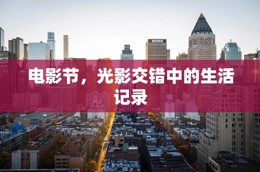 电影节，光影交错中的生活记录