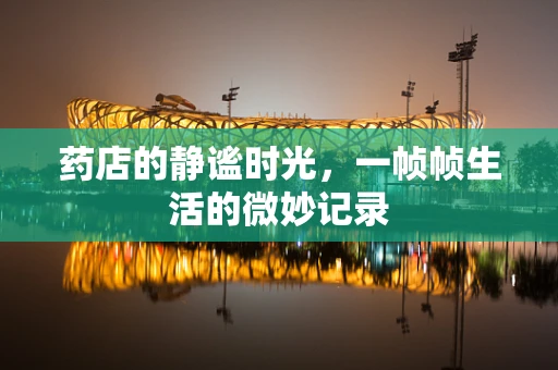 药店的静谧时光，一帧帧生活的微妙记录