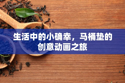 生活中的小确幸，马桶垫的创意动画之旅