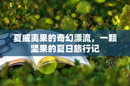 夏威夷果的奇幻漂流，一颗坚果的夏日旅行记