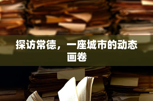 探访常德，一座城市的动态画卷