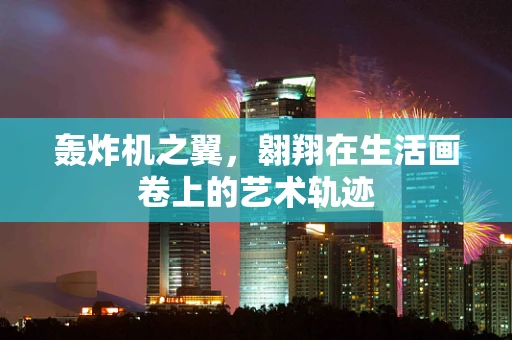 轰炸机之翼，翱翔在生活画卷上的艺术轨迹