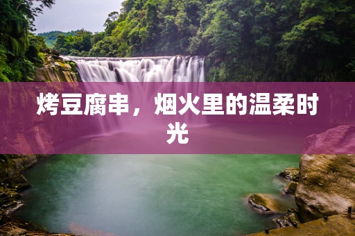 烤豆腐串，烟火里的温柔时光