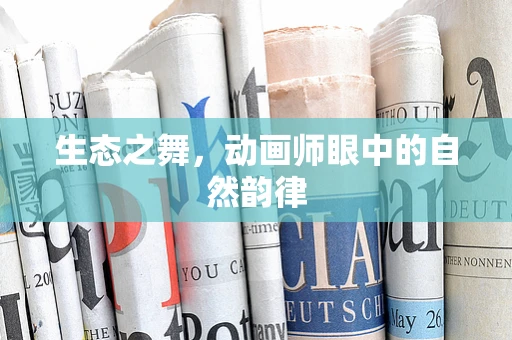 生态之舞，动画师眼中的自然韵律