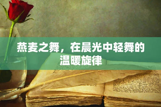 燕麦之舞，在晨光中轻舞的温暖旋律