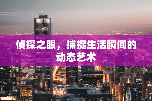 侦探之眼，捕捉生活瞬间的动态艺术