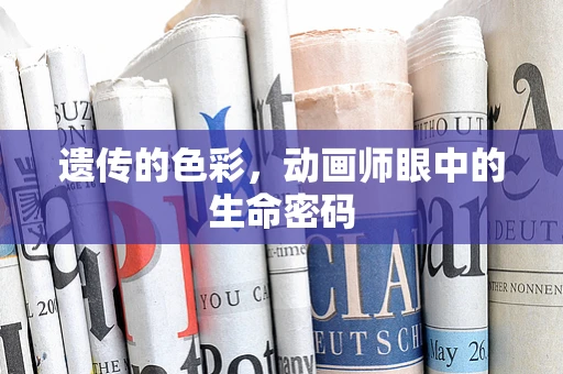 遗传的色彩，动画师眼中的生命密码