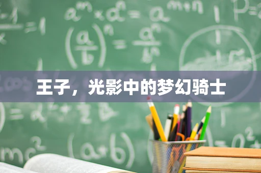 王子，光影中的梦幻骑士