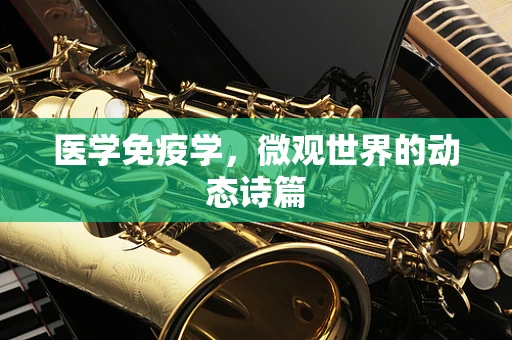 医学免疫学，微观世界的动态诗篇