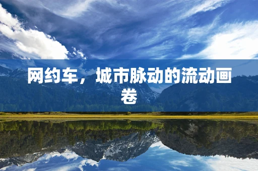 网约车，城市脉动的流动画卷