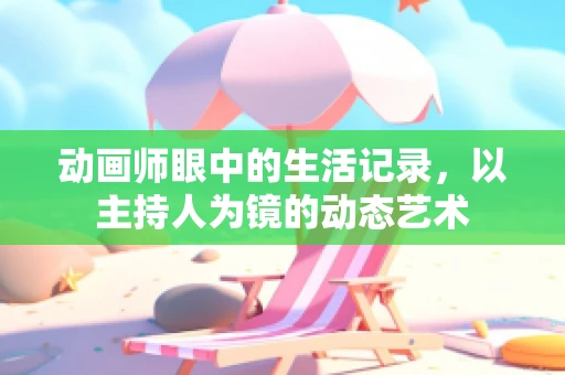 动画师眼中的生活记录，以主持人为镜的动态艺术