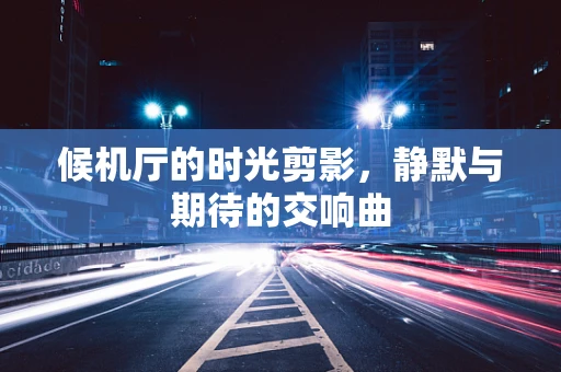 候机厅的时光剪影，静默与期待的交响曲
