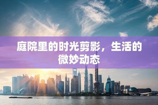 庭院里的时光剪影，生活的微妙动态