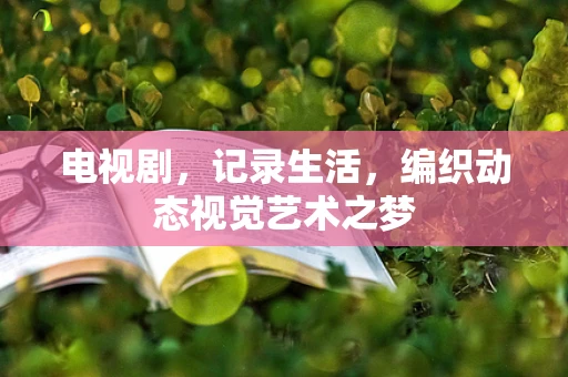 电视剧，记录生活，编织动态视觉艺术之梦