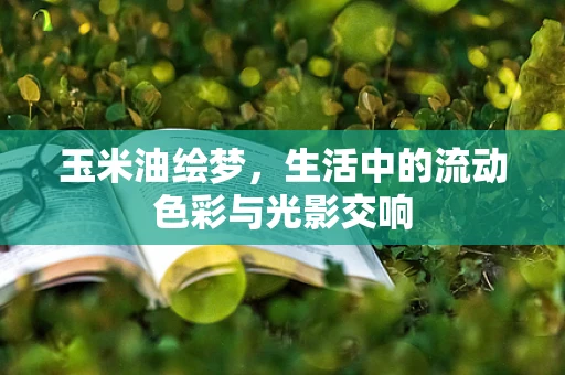 玉米油绘梦，生活中的流动色彩与光影交响