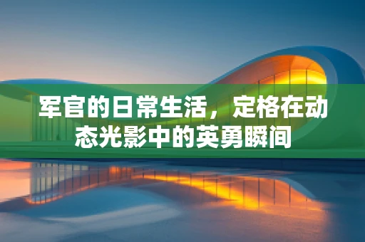 军官的日常生活，定格在动态光影中的英勇瞬间