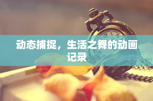 动态捕捉，生活之舞的动画记录