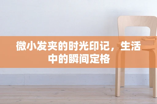 微小发夹的时光印记，生活中的瞬间定格