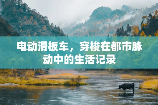 电动滑板车，穿梭在都市脉动中的生活记录