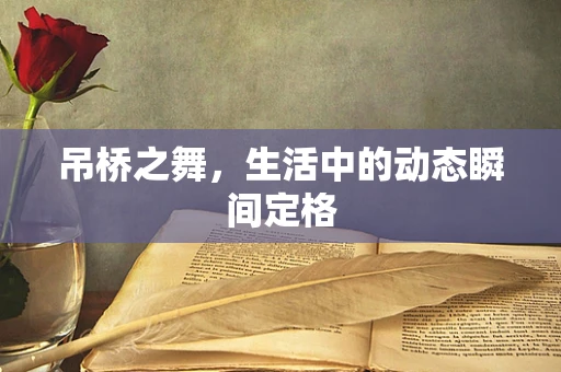 吊桥之舞，生活中的动态瞬间定格