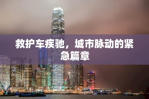 救护车疾驰，城市脉动的紧急篇章
