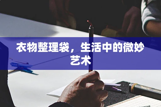 衣物整理袋，生活中的微妙艺术