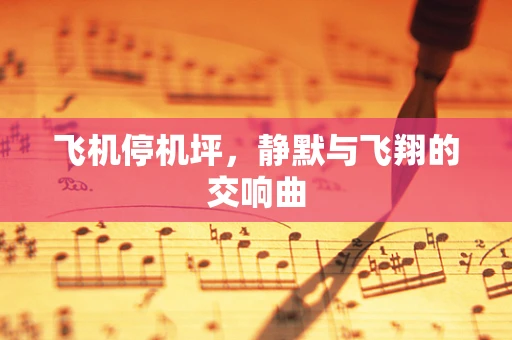 飞机停机坪，静默与飞翔的交响曲
