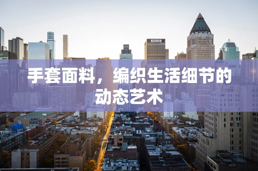 手套面料，编织生活细节的动态艺术