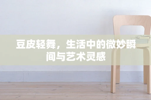 豆皮轻舞，生活中的微妙瞬间与艺术灵感