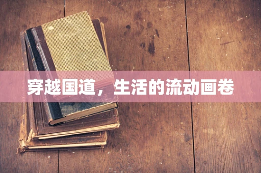 穿越国道，生活的流动画卷