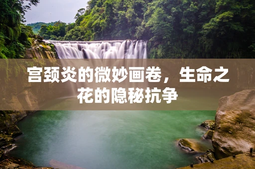 宫颈炎的微妙画卷，生命之花的隐秘抗争