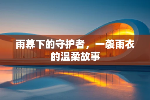 雨幕下的守护者，一袭雨衣的温柔故事