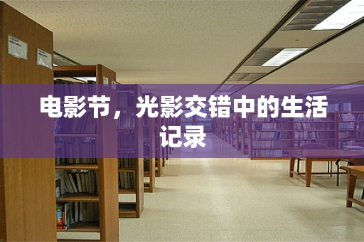 电影节，光影交错中的生活记录