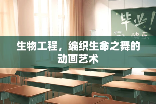 生物工程，编织生命之舞的动画艺术