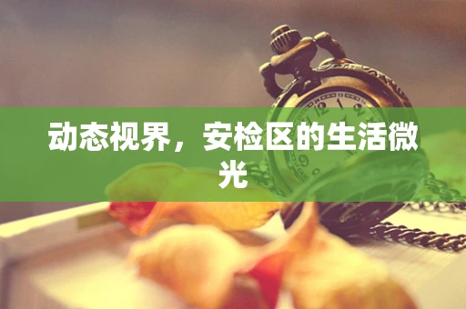 动态视界，安检区的生活微光