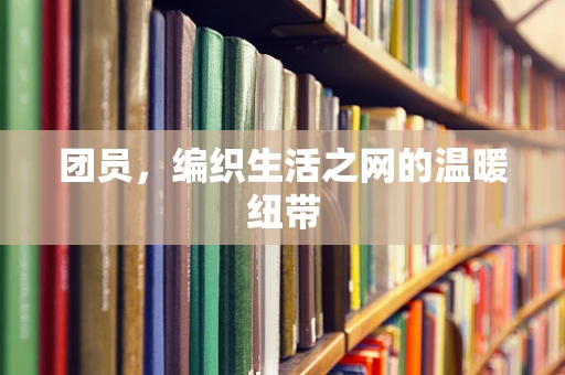 团员，编织生活之网的温暖纽带