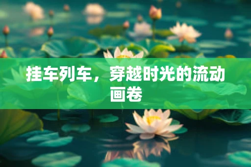 挂车列车，穿越时光的流动画卷