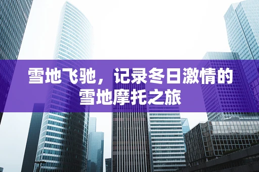 雪地飞驰，记录冬日激情的雪地摩托之旅