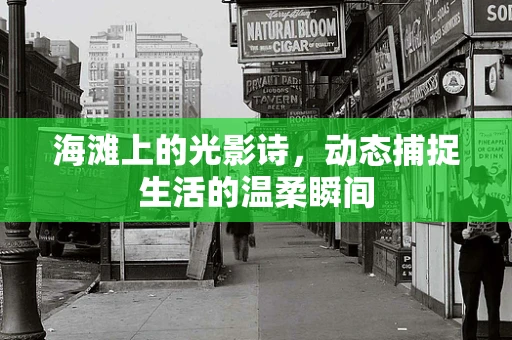 海滩上的光影诗，动态捕捉生活的温柔瞬间
