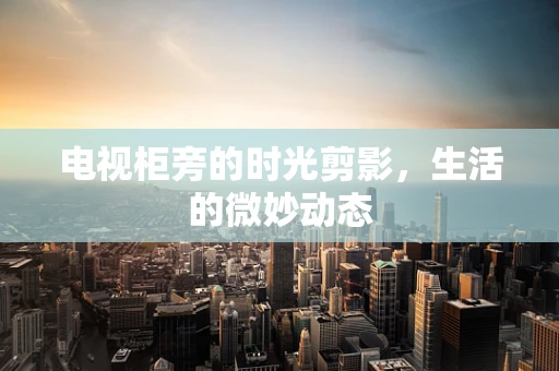 电视柜旁的时光剪影，生活的微妙动态