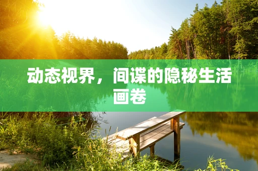 动态视界，间谍的隐秘生活画卷