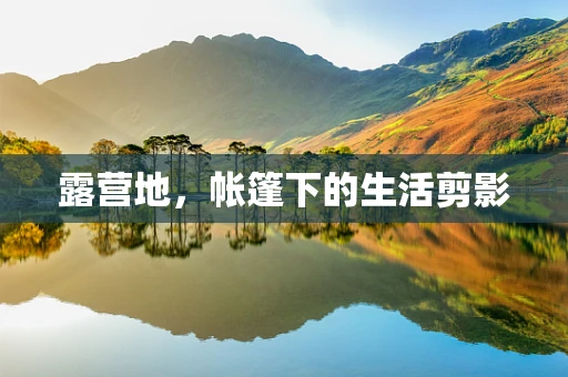 露营地，帐篷下的生活剪影