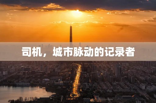 司机，城市脉动的记录者